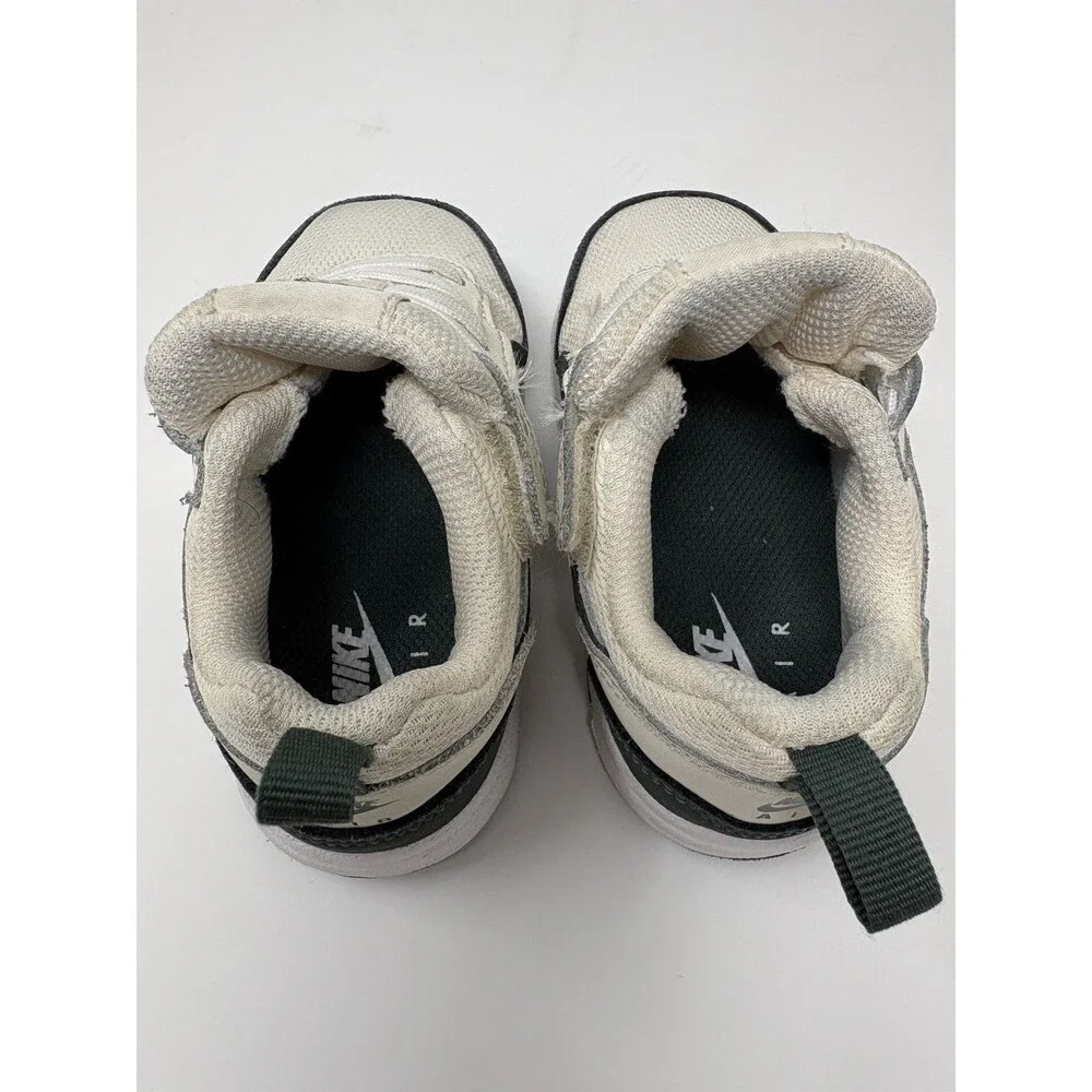 Nike Air Max 1 EasyOn Toddler Size 6C DZ3309-108 White Stadium Green
